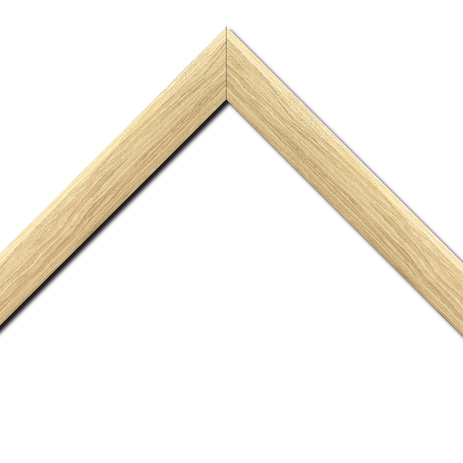Baguette bois profil plat largeur 4.2cm décor bois naturel