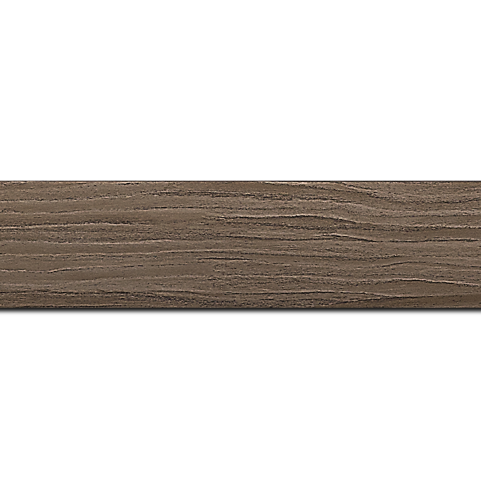 Cadre  bois marron tons bois — 41 x 33