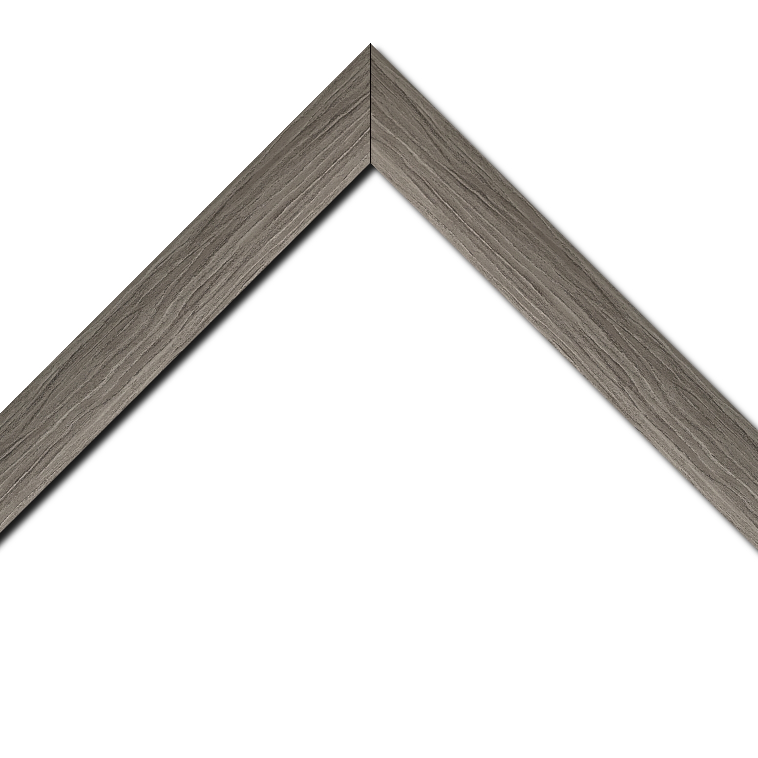 Cadre  bois gris — 41 x 33