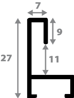 Cadre  — 60 x 90