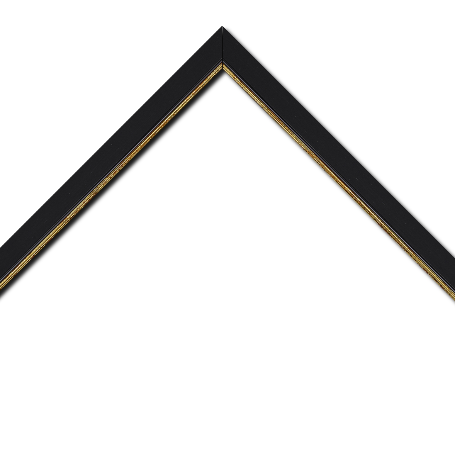 Cadre  bois noir — 41 x 33