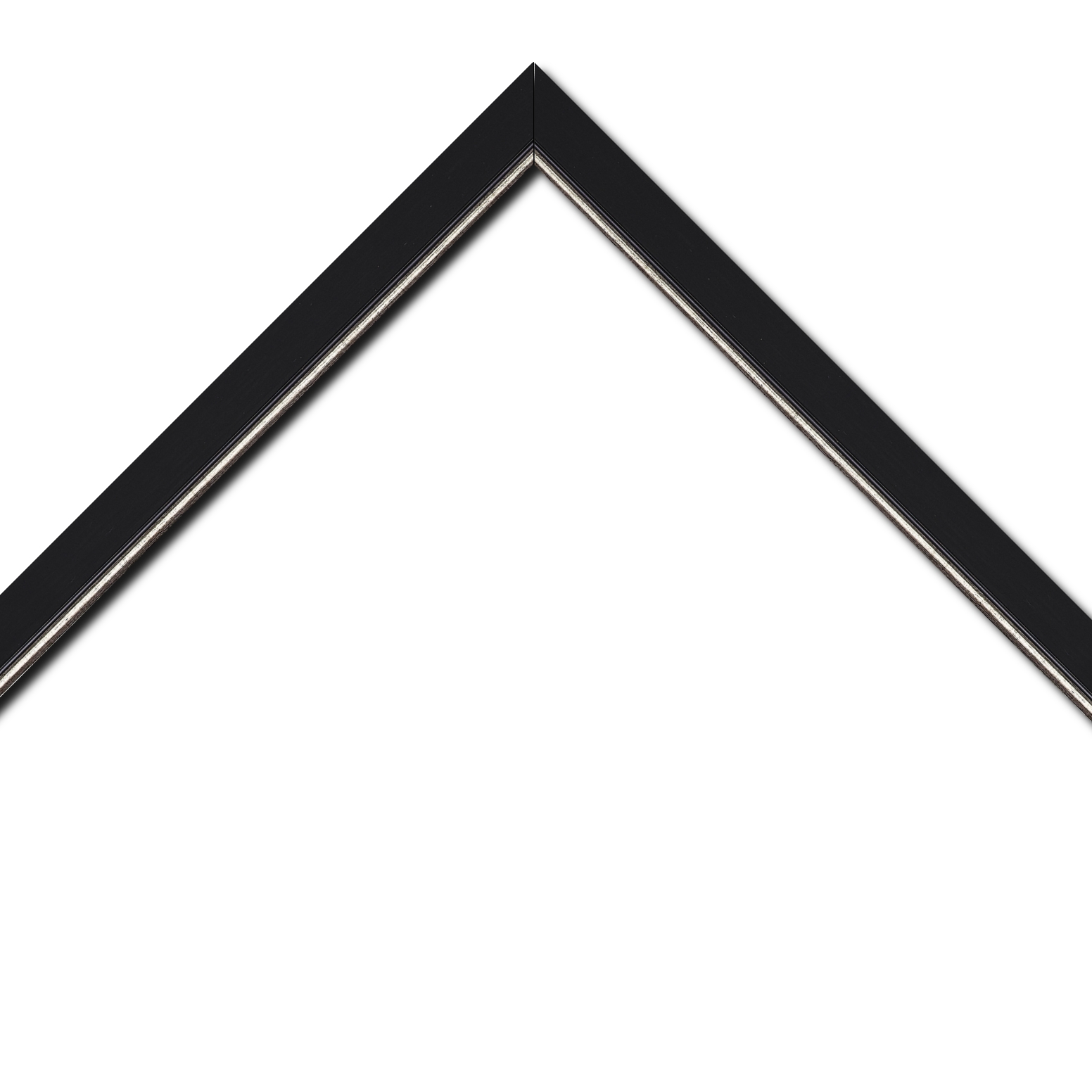 Cadre  bois noir — 41 x 33