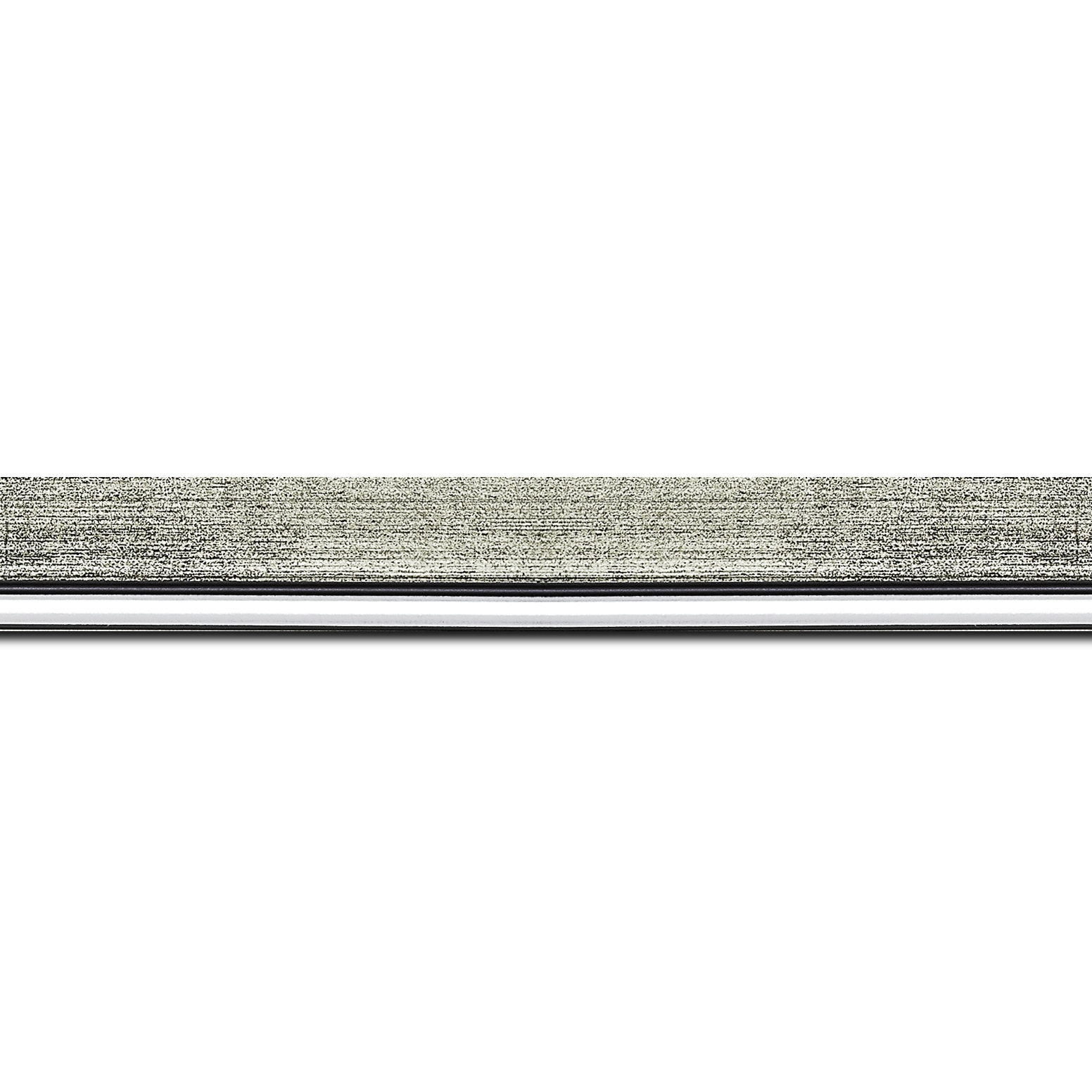 Cadre  bois argent — 29.7 x 42