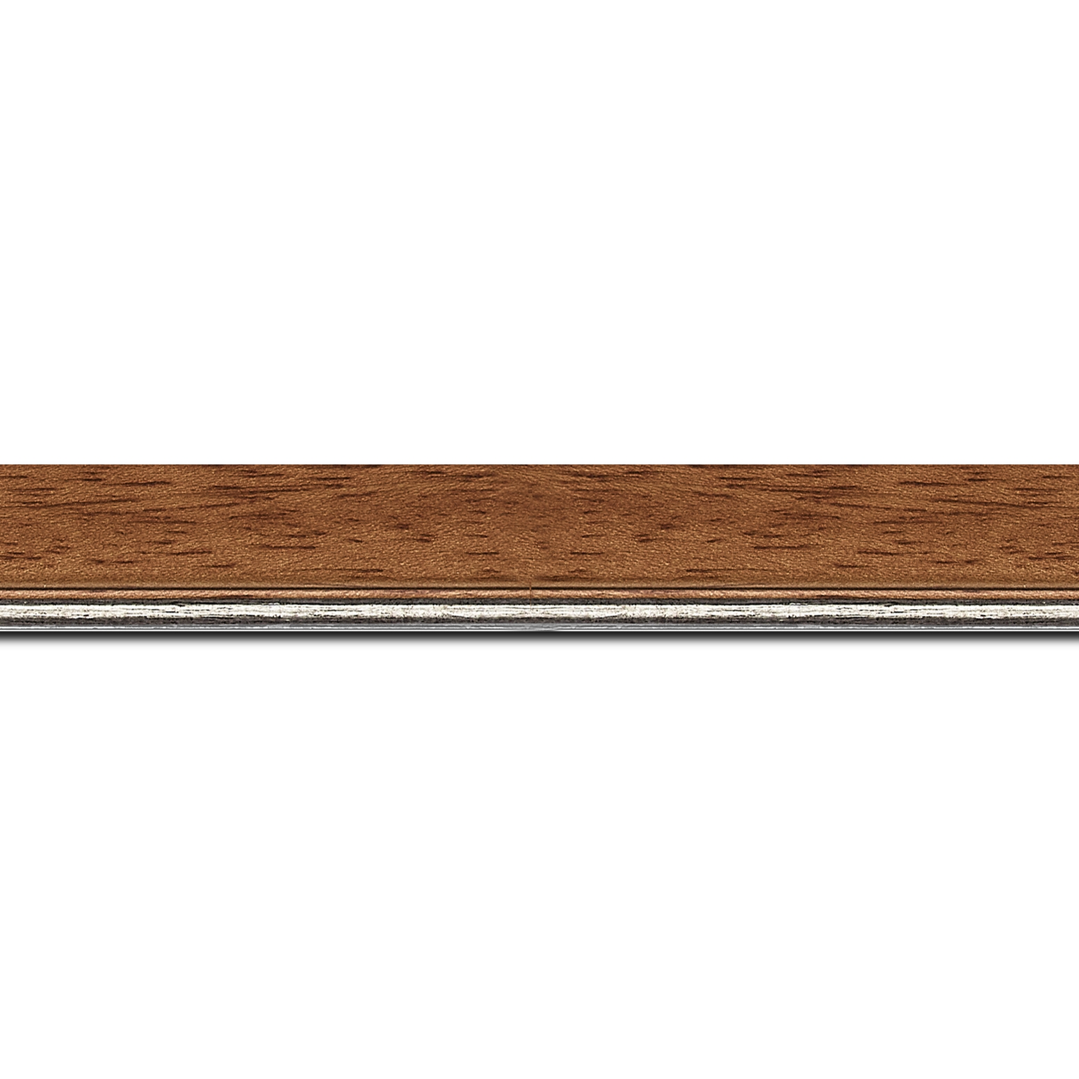 Cadre  bois marron tons bois — 81 x 65