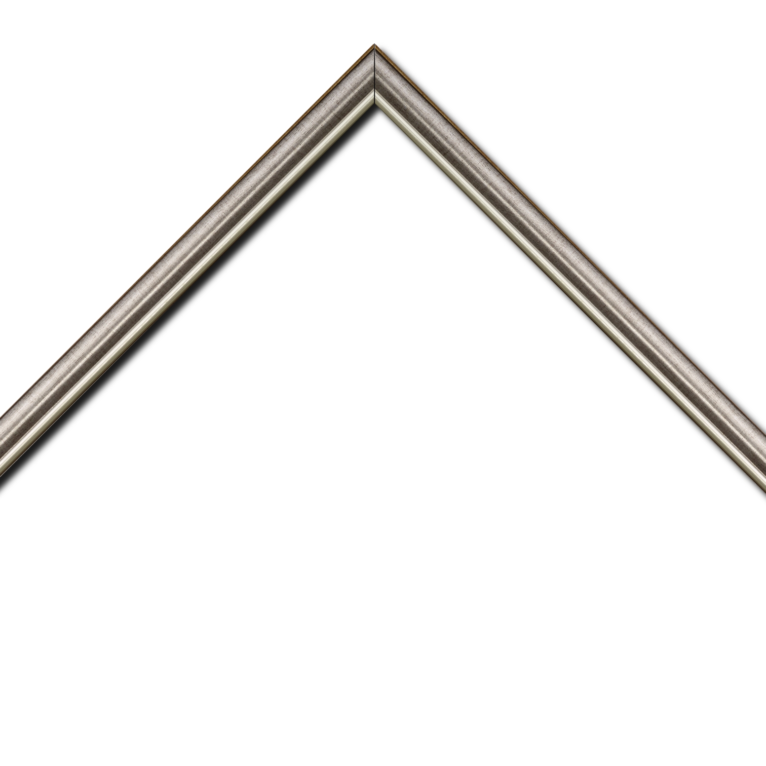 Cadre  bois plomb — 41 x 33