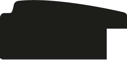Cadre bois profil en pente méplat largeur 4.8cm ayous massif naturel (sans vernis, peut être peint) - 60x80