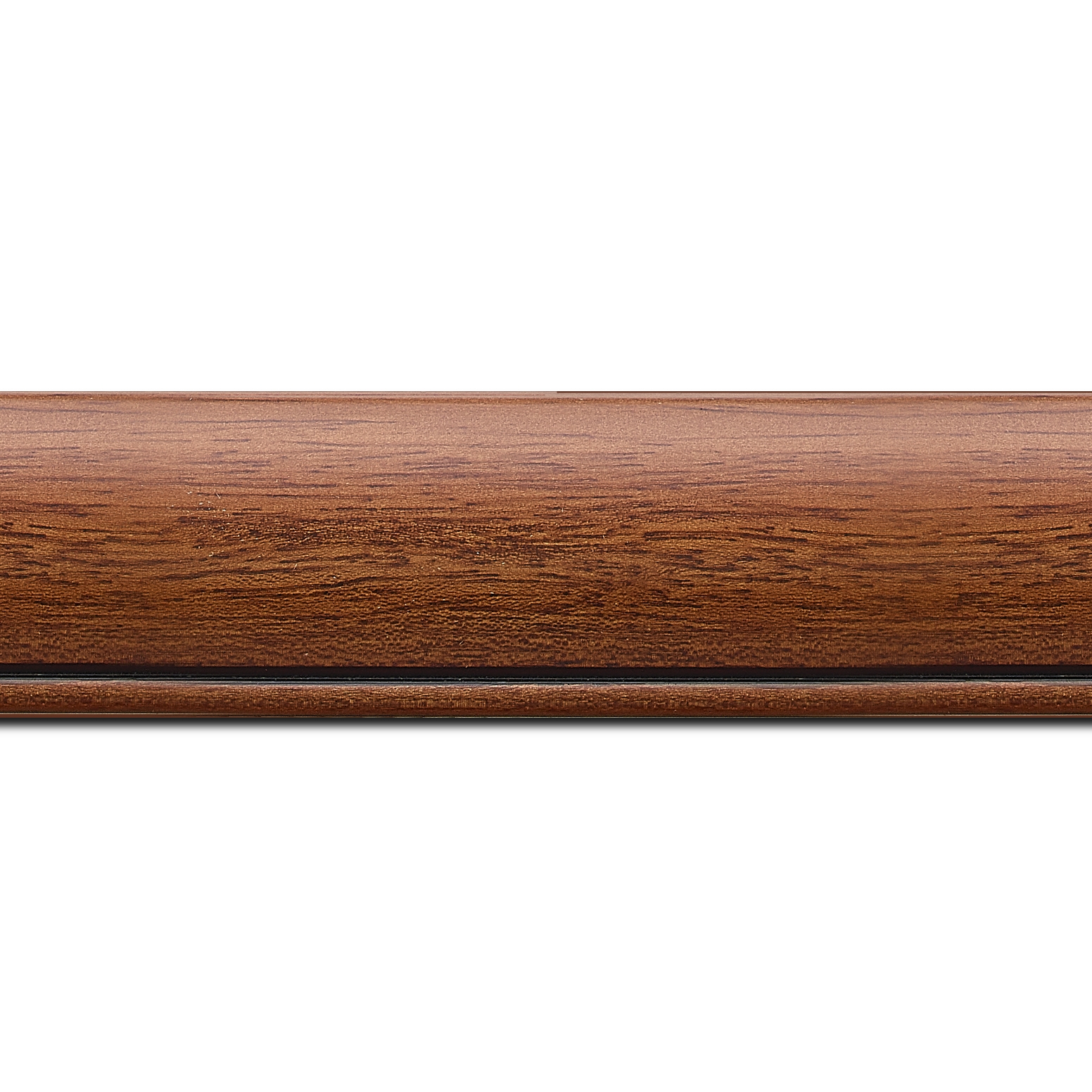 Cadre  bois marron tons bois — 34 x 40