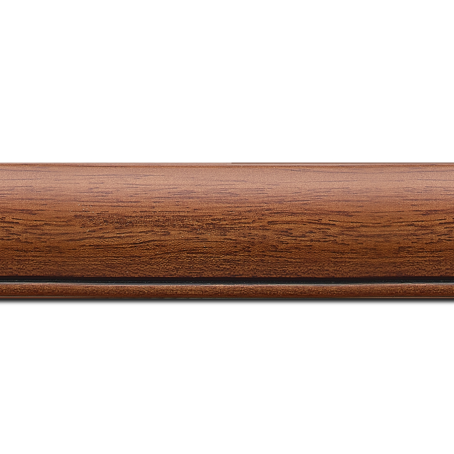 Cadre  bois marron tons bois — 41 x 33