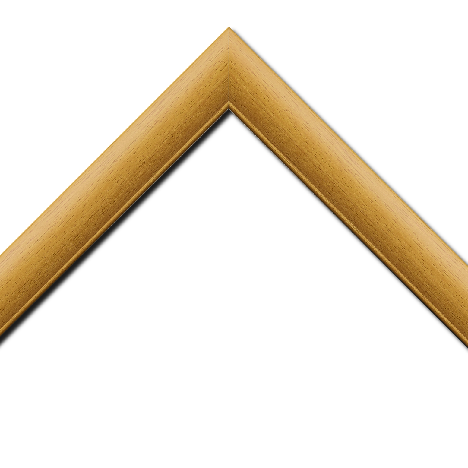 Cadre  pour peinture pour peinture bois jaune — 65 x 50