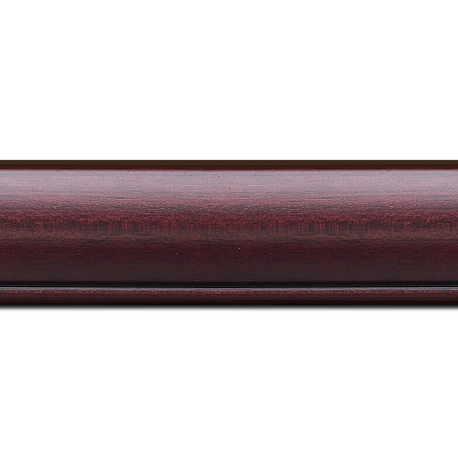 Cadre  bois bordeaux — 41 x 33
