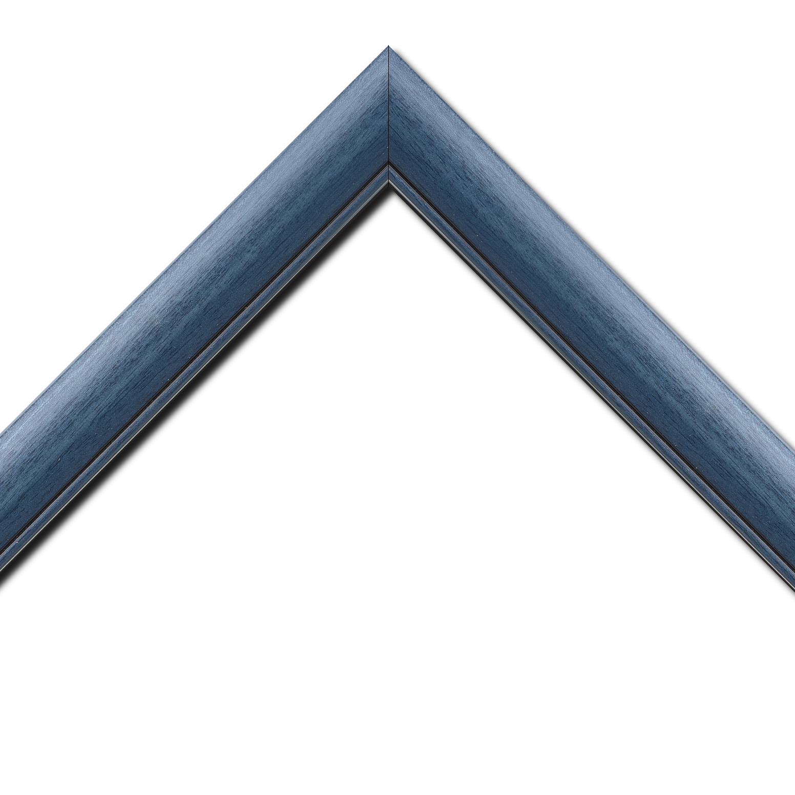 Cadre  bois bleu — 42 x 59.4
