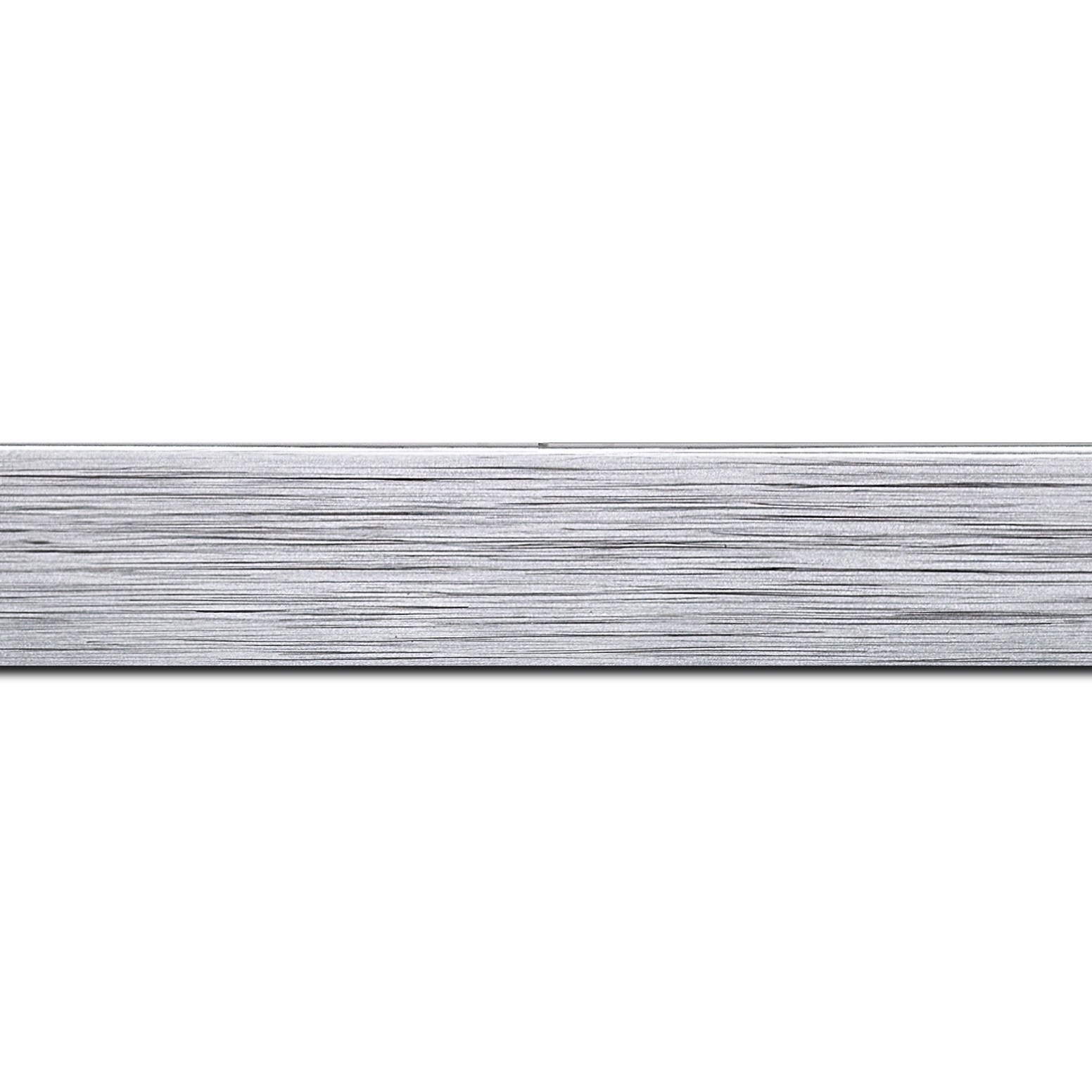 Cadre  bois argent — 30 x 30