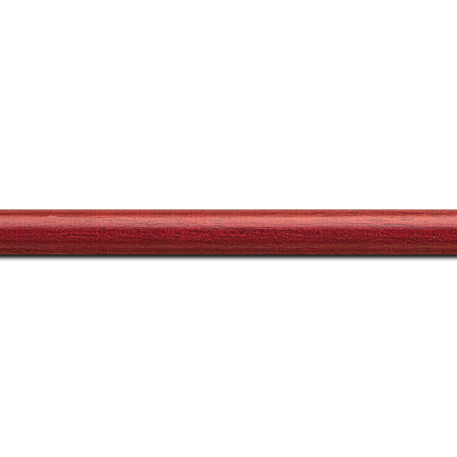 Cadre  bois bordeaux — 20 x 60