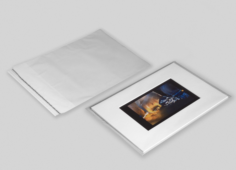 Pochette transparente pour photo 2025