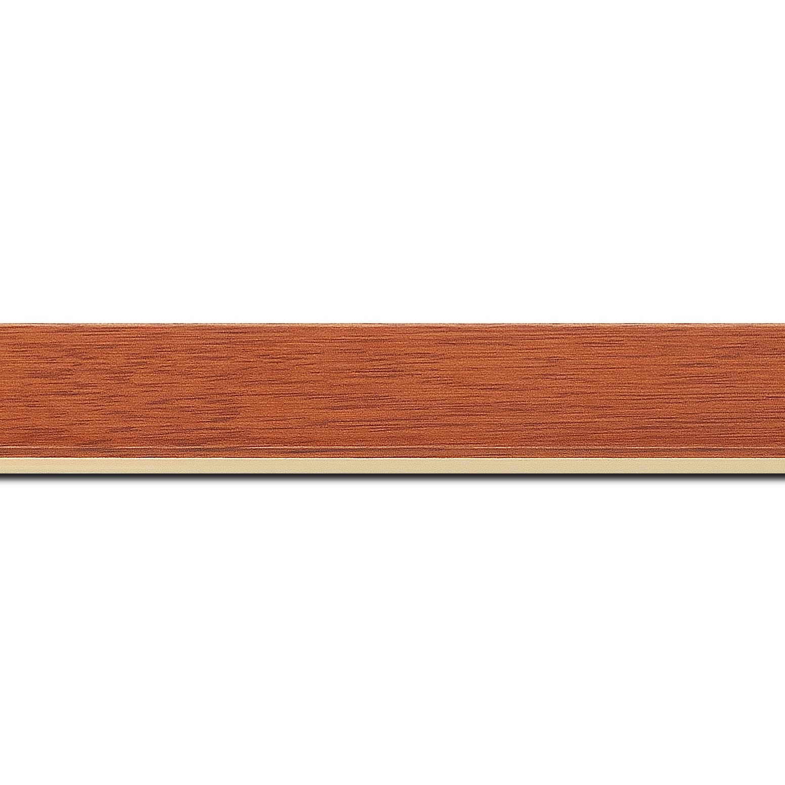 Cadre  bois marron tons bois — 33 x 95