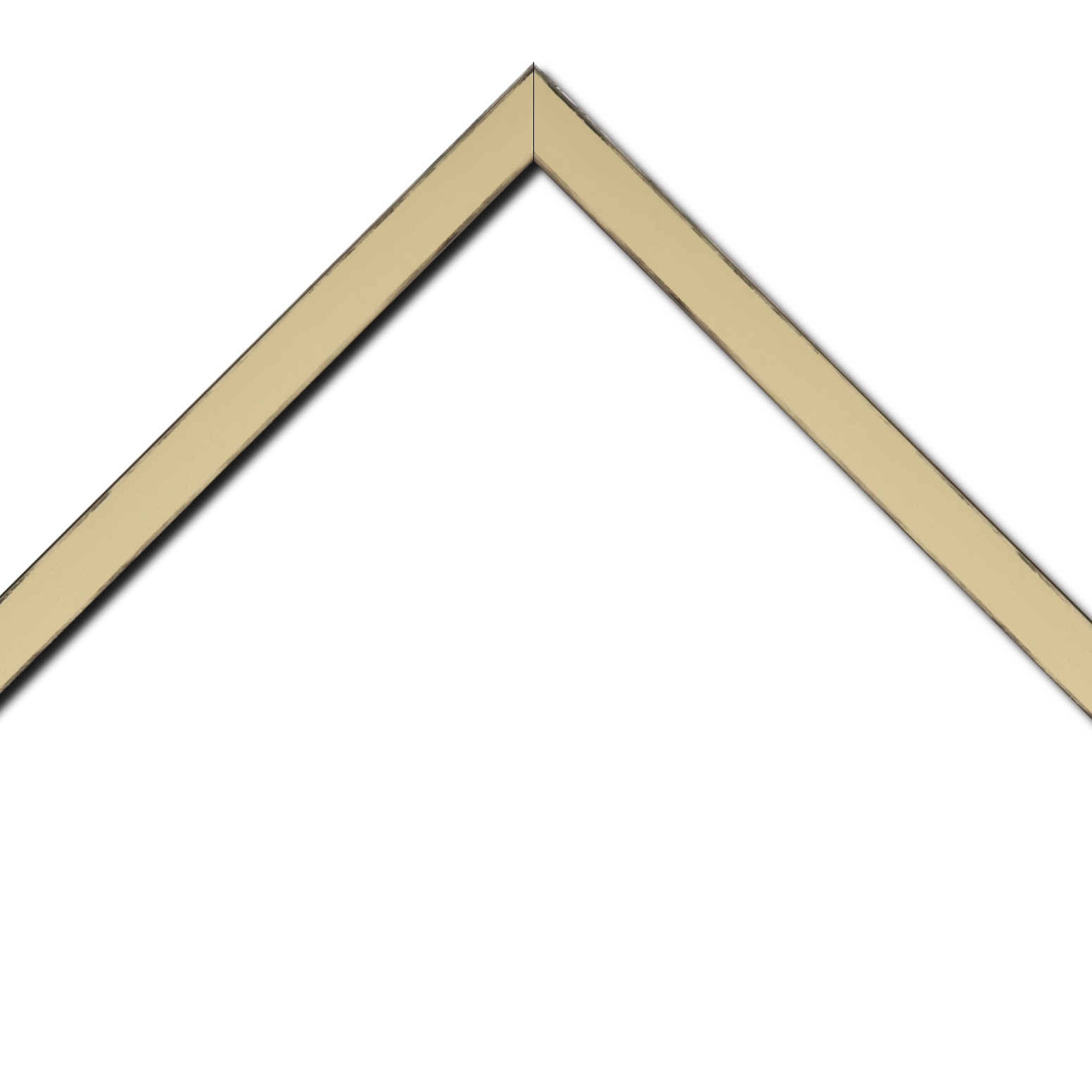 Cadre  bois creme — 81 x 65