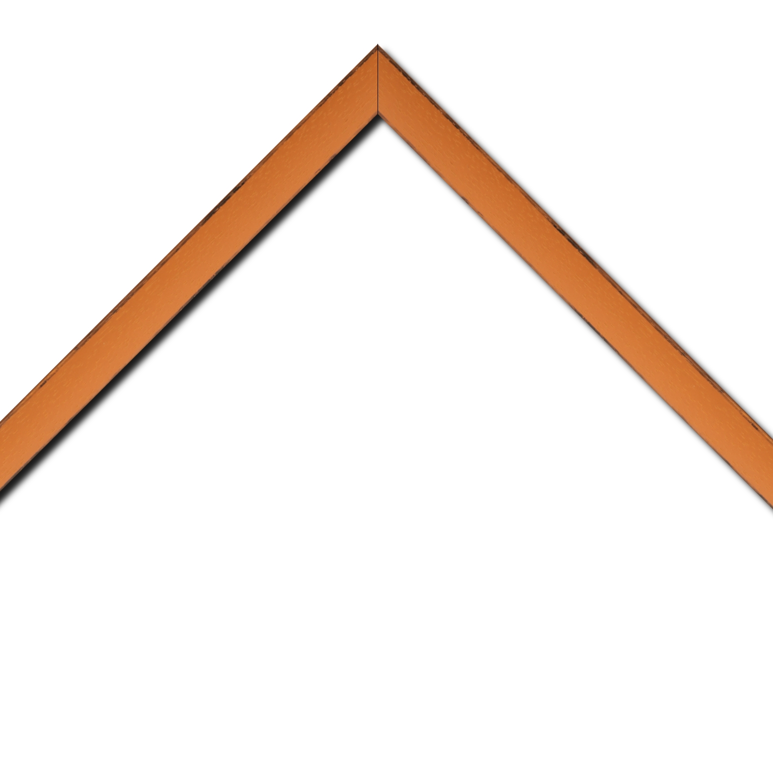 Cadre  bois orange — 41 x 33