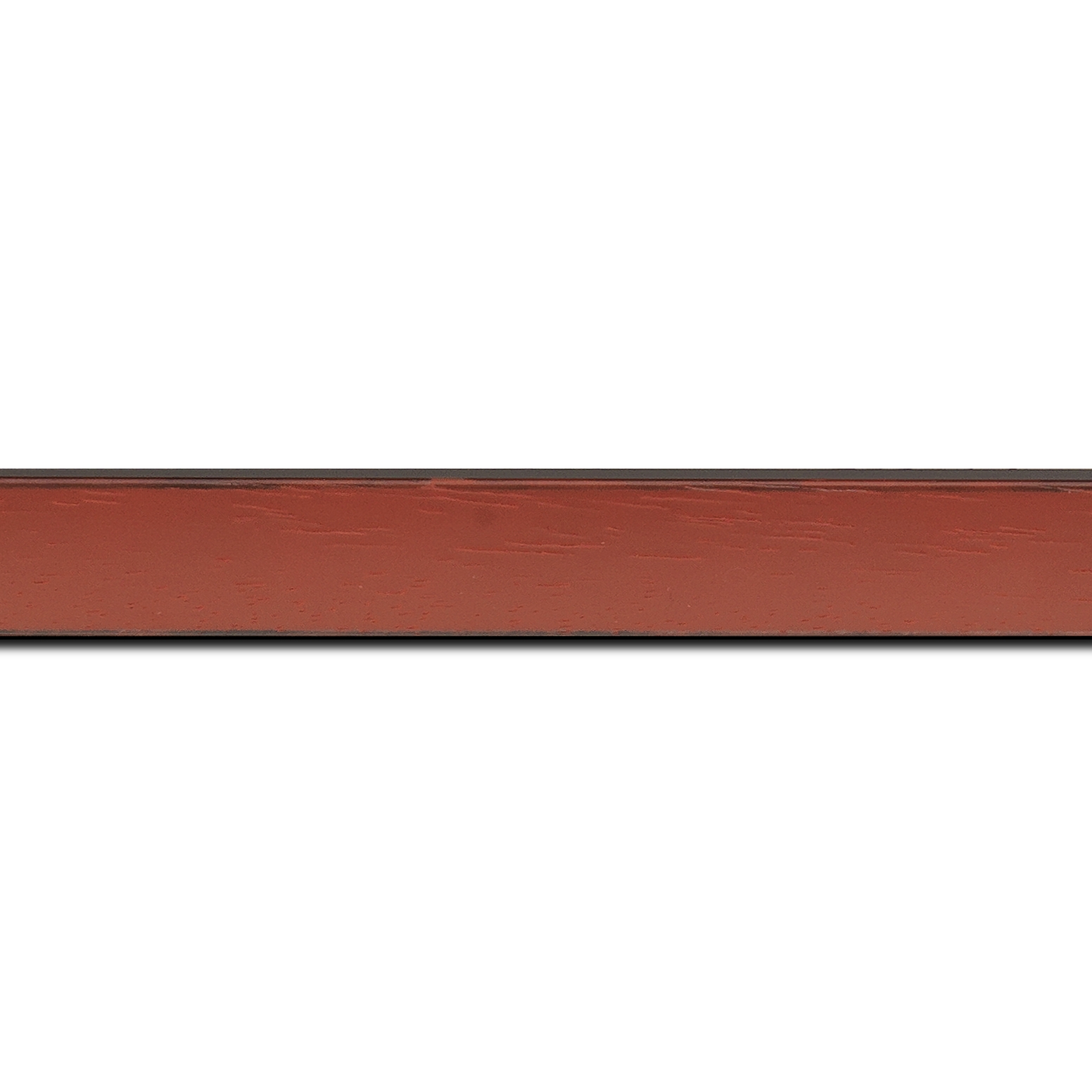Cadre  bois bordeaux — 41 x 33