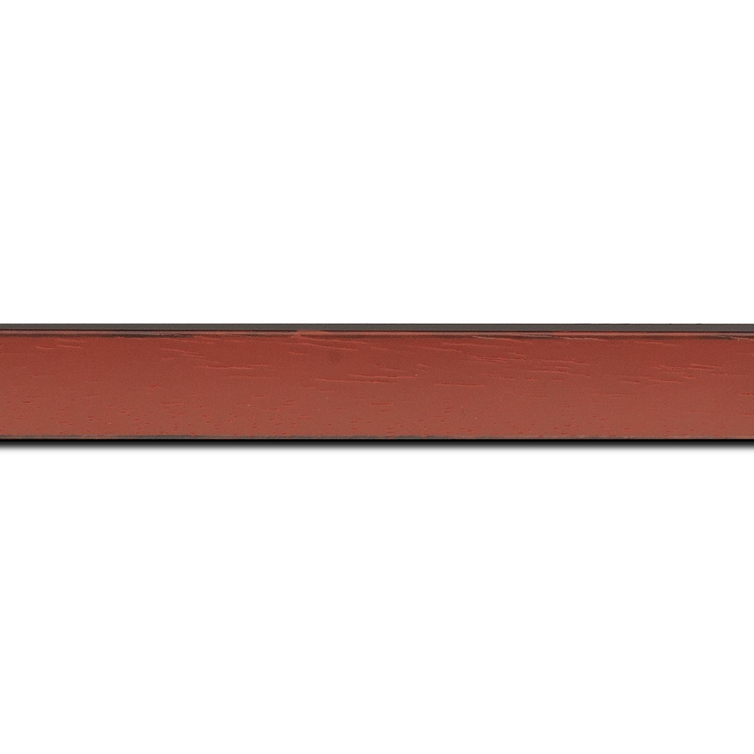 Cadre  bois bordeaux — 20 x 60