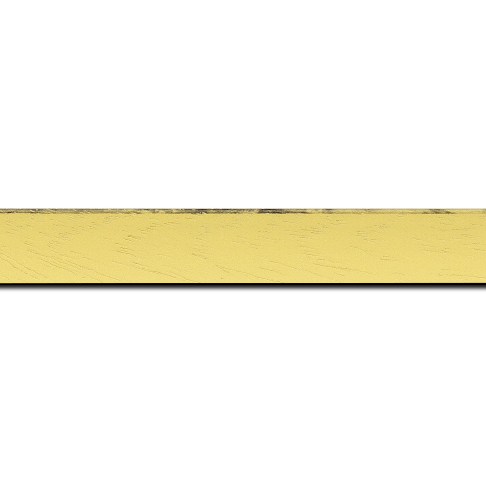 Cadre  bois jaune — 60 x 60
