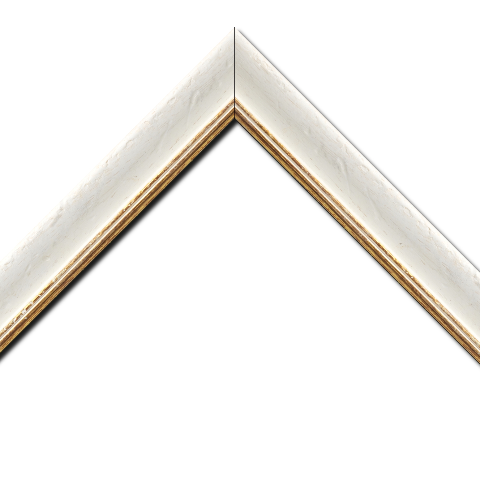 Cadre  bois blanchie — 21 x 29.7