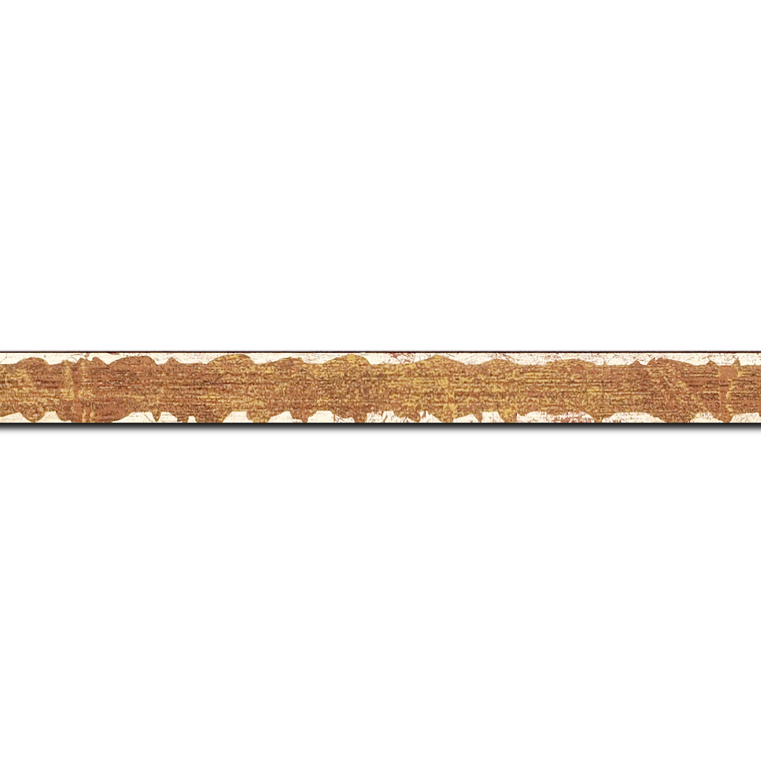 Cadre  bois orange — 41 x 33