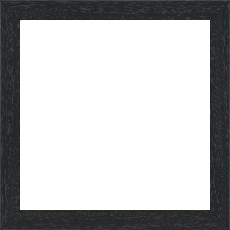 Cadre bois profil plat largeur 2cm hauteur 3.3cm couleur noir satiné (aussi appelé cache clou) - 61x46