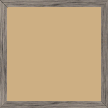Cadre bois profil plat largeur 1.5cm couleur plomb - 29.7x42
