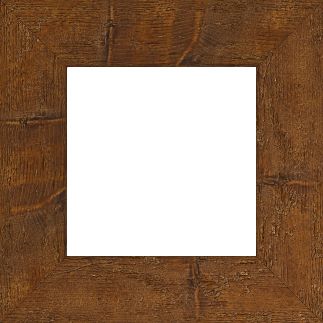 Cadre bois profil plat largeur 6.7cm couleur marron foncé finition aspect vieilli antique - 59.4x84.1