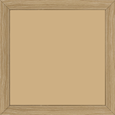 Cadre bois profil plat largeur 2cm décor bois naturel - 30x30