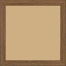 Cadre bois profil plat largeur 2cm décor bois chêne doré - 24x36