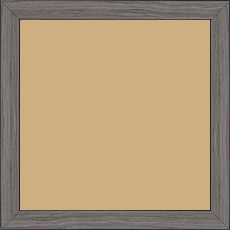 Cadre bois profil plat largeur 2cm décor bois gris - 30x74