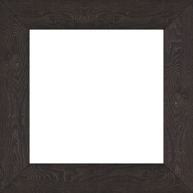 Cadre bois profil plat largeur 4.2cm décor bois wengé foncé - 116x89