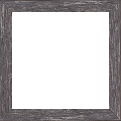 Cadre bois profil arrondi en pente plongeant largeur 2.4cm couleur gris  finition veinée, reflet argenté - 29.7x42