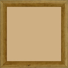 Cadre bois profil arrondi en pente plongeant largeur 2.4cm couleur chêne moyen finition vernis brillant,veine du bois  apparent (pin) , - 34x46