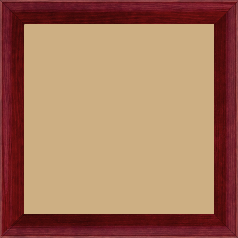 Cadre bois profil arrondi en pente plongeant largeur 2.4cm couleur bordeaux finition vernis brillant,veine du bois  apparent (pin) , - 33x95