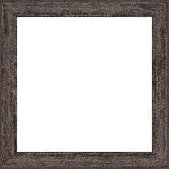 Cadre bois profil arrondi en pente plongeant largeur 2.4cm couleur noir frotté effet nature - 60x90