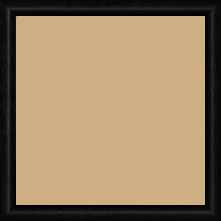 Cadre bois profil demi rond largeur 1.5cm couleur noir anthracite - 21x29.7