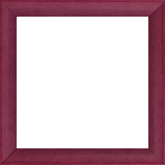 Cadre bois profil arrondi en pente plongeant largeur 2.4cm couleur rose fushia  finition vernis brillant,veine du bois  apparent (pin) , - 30x30