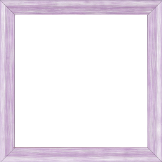 Cadre bois profil incurvé largeur 2.1cm couleur violet effet blanchi - 30x40