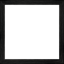 Cadre bois profil plat largeur 1.7cm couleur noir veiné - 20x60