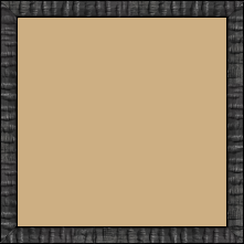 Cadre bois profil plat effet cube largeur 1.6cm couleur noir effet cannelé - 20x20