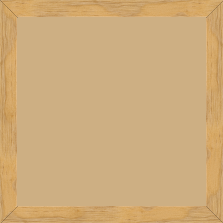 Cadre bois profil plat largeur 1.7cm couleur finition marron clair veiné - 20x20