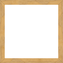 Cadre bois profil plat largeur 1.7cm couleur finition marron clair veiné - 41x27