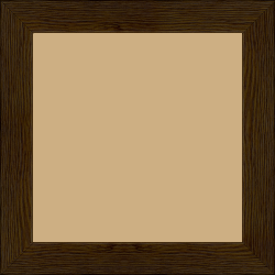 Cadre bois profil plat largeur 3cm , couleur chocolat (veines du bois apparentes , essence du bois : pin )
