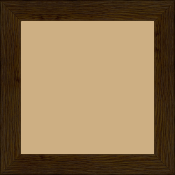Cadre bois profil plat largeur 3cm , couleur chocolat (veines du bois apparentes , essence du bois : pin ) - 29.7x42