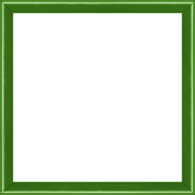 Cadre bois profil arrondi largeur 1.5cm couleur vert laqué - 15x21