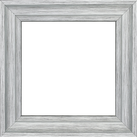 Caisse bois caisse américaine profil escalier largeur 4.4cm couleur argent sur noir (spécialement conçu pour les châssis d'une épaisseur jusqu’à 2.5cm ) - 110x110