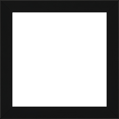 Cadre bois profil plat largeur 2.5cm couleur noir mat - 80x100 Cadre bois profil plat largeur 2.5cm couleur noir mat - 80x100
