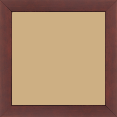 Cadre bois profil plat largeur 2.5cm couleur bordeaux satiné - 30x45 Cadre bois profil plat largeur 2.5cm couleur bordeaux satiné - 30x45